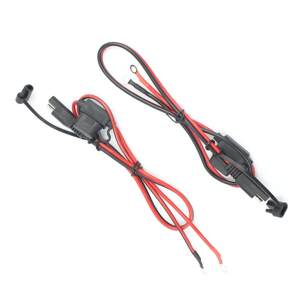 

SAE Quick Disconnect Plug Motorcycle Connector Parts 12V Ring Charging Cable Battery Charging Cable Quick Disconnect Extension