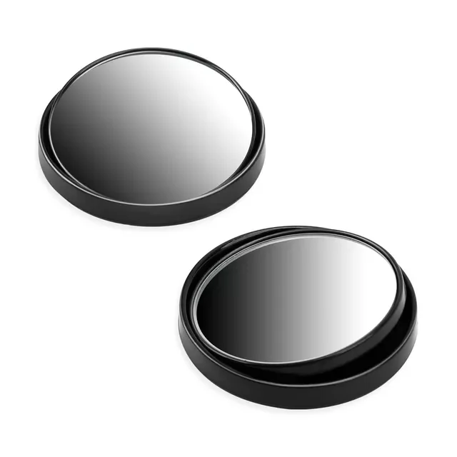

2 Pcs Car Mirror Blind Spot Mirror Car Rearview Convex Mirror Car Dead Angle 360 Degree Adjustable Panoramic Car Mirror Rear Vie