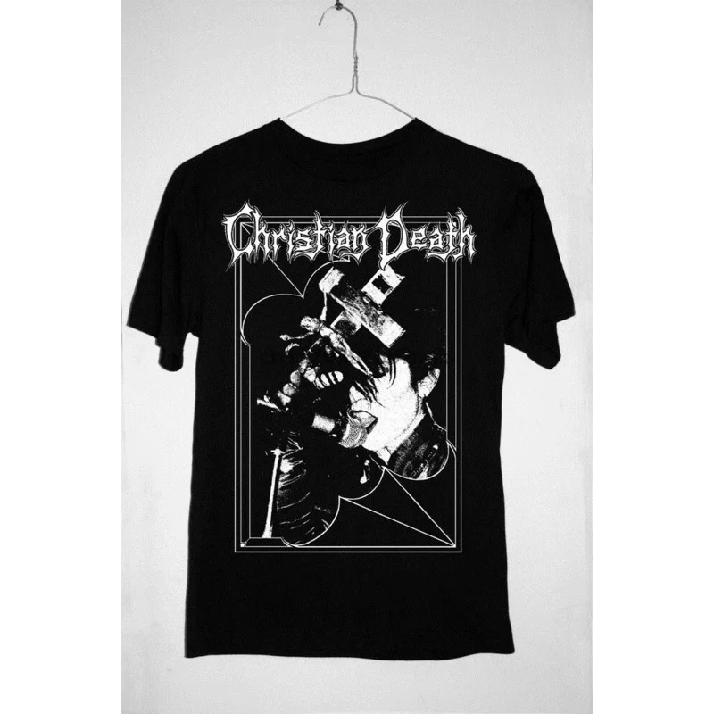 Футболка с длинным рукавом Christian Death-Only изображением фильма боли роз Уильямс