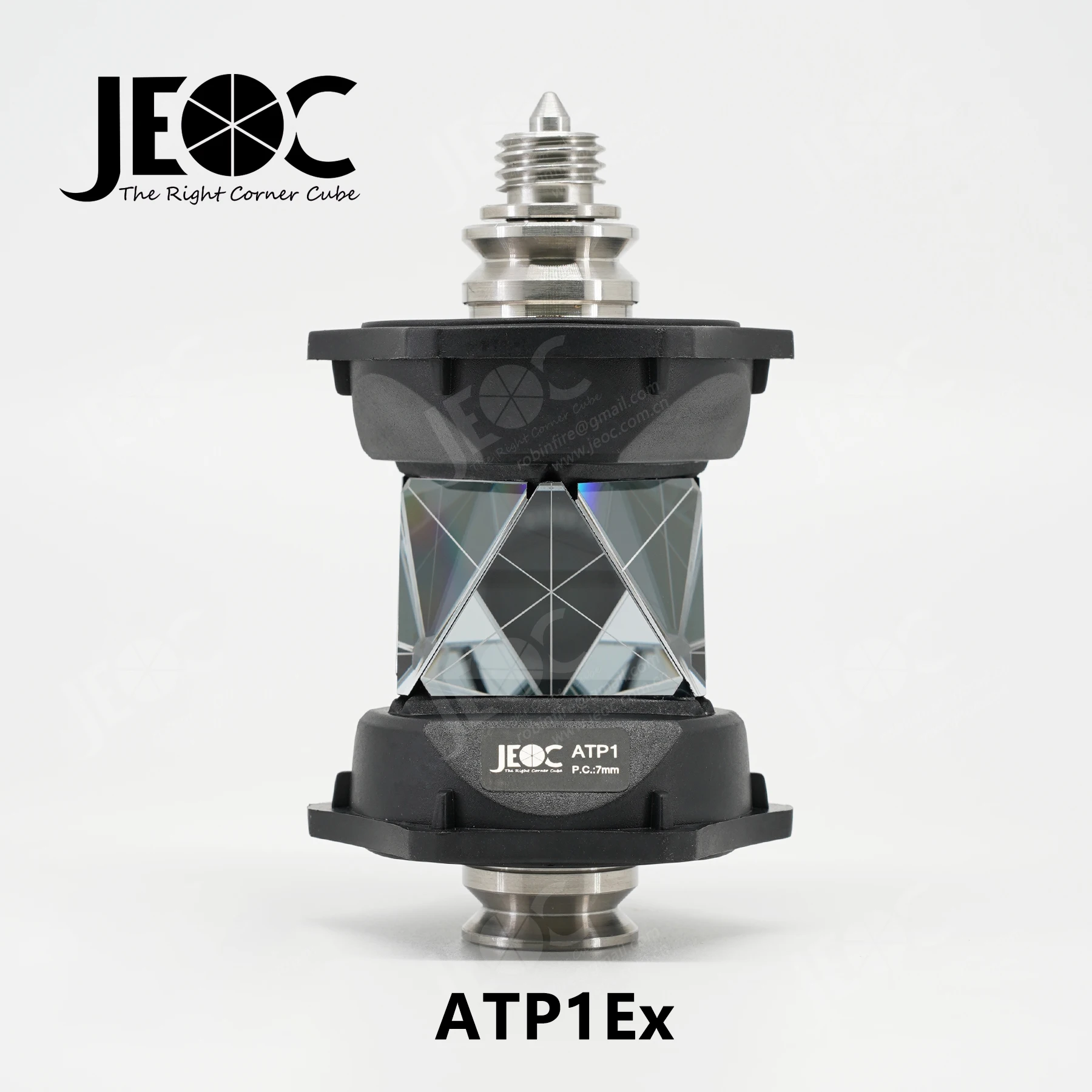 

JEOC ATP1Ex, 360-градусная призма с креплением 5/8 дюйма, для аксессуаров японского тахеометра 360-градусная призма Survey Topografía