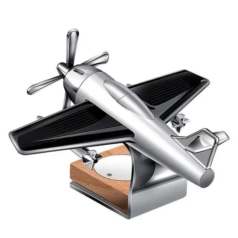 

Вращающийся самолет на солнечных батареях для украшения интерьера автомобиля