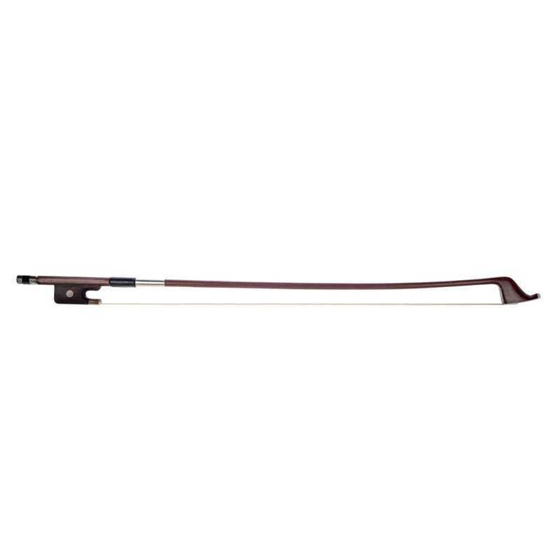 

1/2 Upright Double Bass Bow French Bow Natural Bow Hair Brazilwood Half Size Durable Bass Bow