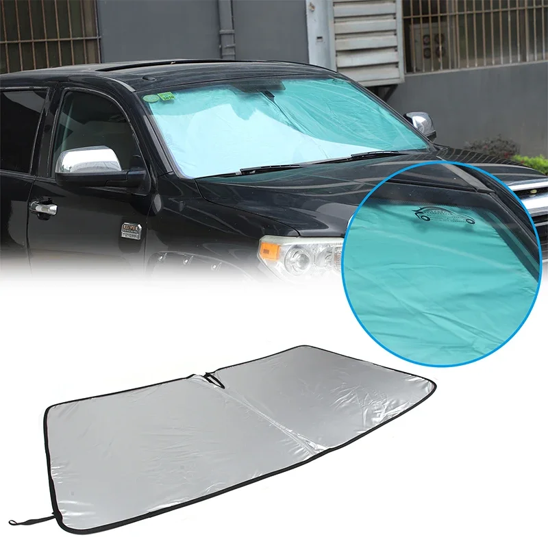 Солнцезащитный козырек на лобовое стекло для Toyota Tundra 2007-2021 солнцезащитный