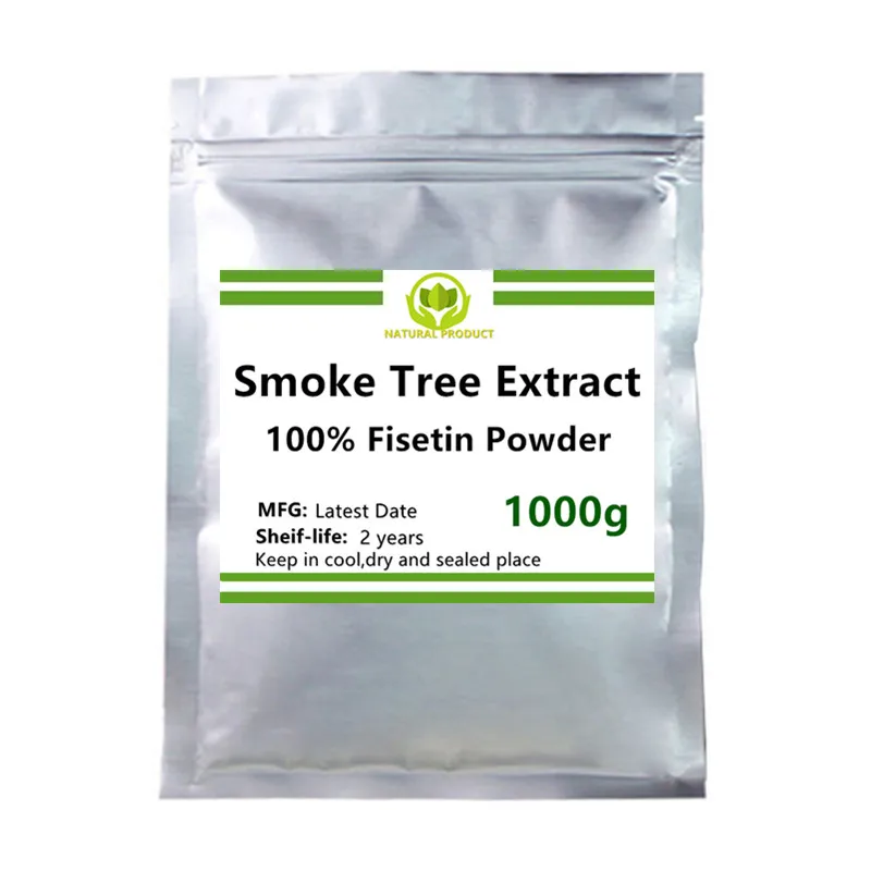 

50-1000 г 99% фисетин, Smoketree, бесплатная доставка