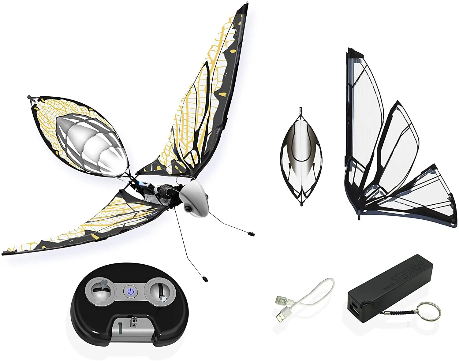 

Обновленный комплект MetaFly от BionicBird, высокотехнологичный электронный биомагнитный и Радиоуправляемый Дрон для насекомых