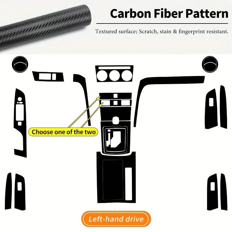 

Для MAZDA 6 GH 2008-2012 автомобильная центральная консоль ПВХ защитная пленка из углеродного волокна против царапин ремонтная пленка авто аксессуары для интерьера