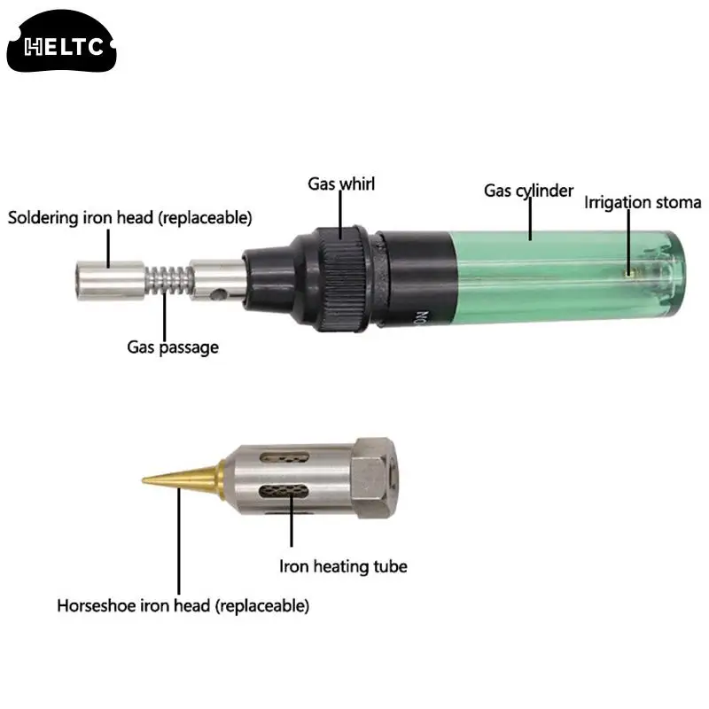 

3IN1 Celsius Welding Pen Burner Butane Gas Welding Soldering Irons Soldering Iron Cordless Butane Tip Tool Blow Torch Gas iron