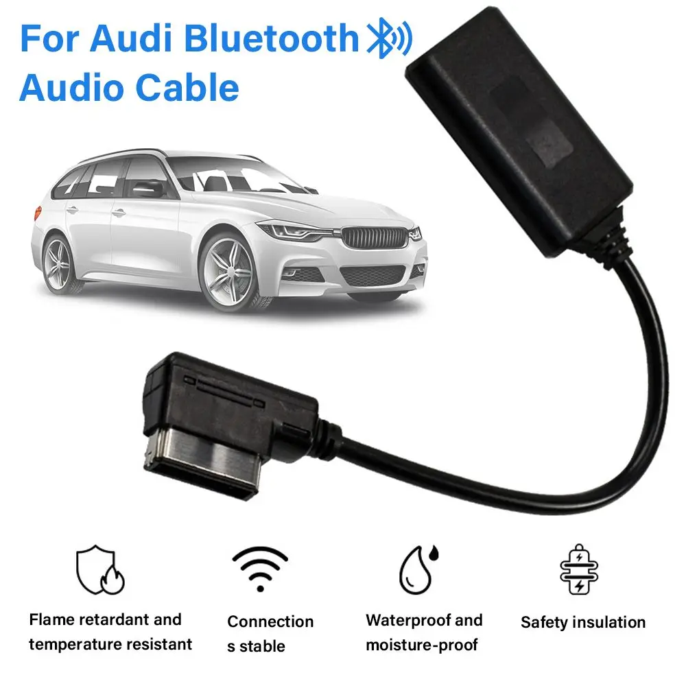 

Автомобильный аудиокабель Для AMI MMI 3G/2G Aux Bluetooth-совместимый адаптер для Audi Q5 A5 A7 R7 S5 Q7 A6 L A8L2008 - 2012