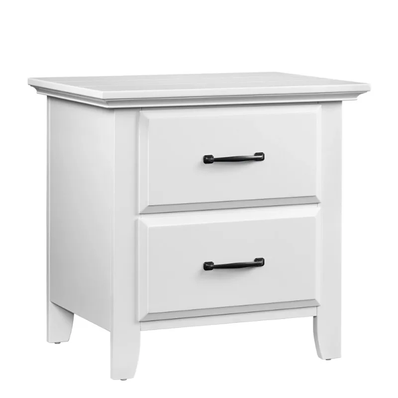 

Oxford Baby Willowbrook 2-Drawer Nightstand, Graphite Gray