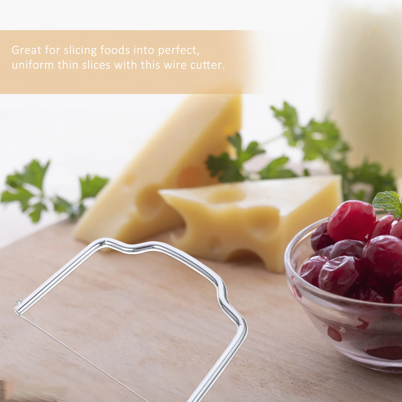 

Cheese Slicer Stainless Steel Butter Wire Truffle Block Forslicers Leveler Spreader Grater Slicing Cakehandheld