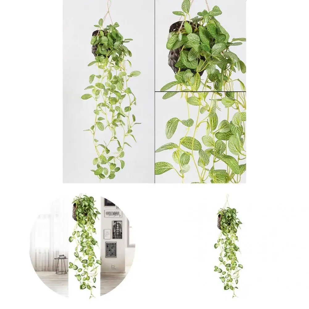 

УФ-стойкое 1 ветка шикарное свадебное настенное зеленое искусственное растение 5 головок искусственное растение без увядания товары Вечерн...