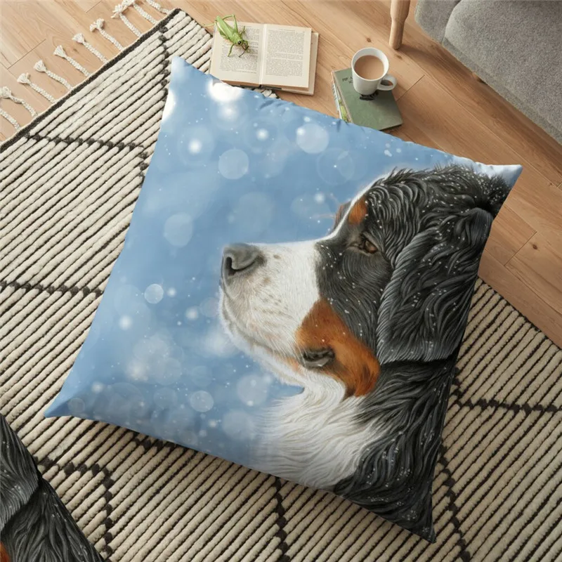 

Наволочка с надписью «Merry christmas», 45*45 см