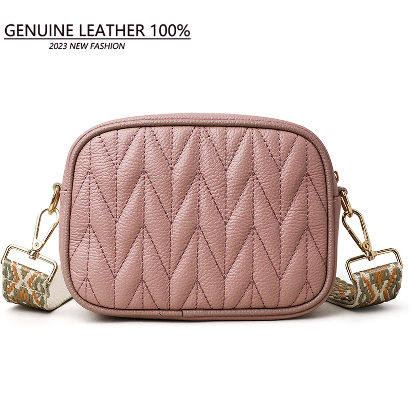 

100% Genuine cowhide Bag woman luxury famous brands bags woman 2023 Crossbody bag for women Leather Shoulder Bags Sac a main