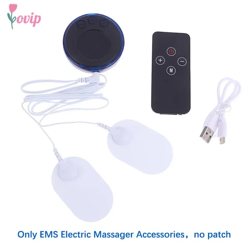 

Portable LCD Display EMS Neck Stretcher Electric Massager 8 Mode Cervical Massage Patch Pulse Muscle Stimulator Relief Pain