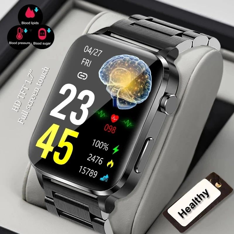 

2023 neue Thermometer Smart Uhr Männer Sangao Laser Behandeln Gesundheit Herz Rate Blutdruck Sport Smartwatch Frauen Schlaf Über
