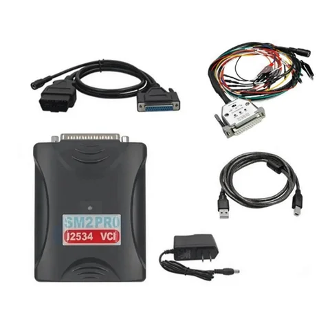 SM2 Pro J2534 Программатор ECU VCI без ключа V2.21.21 Автомобильный программатор US Plug