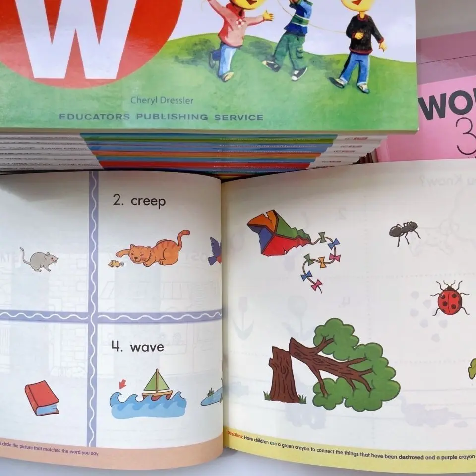 Wordly Wise 3000 Word цветная печать 35 книг на общем уровне ранний словарный запас для