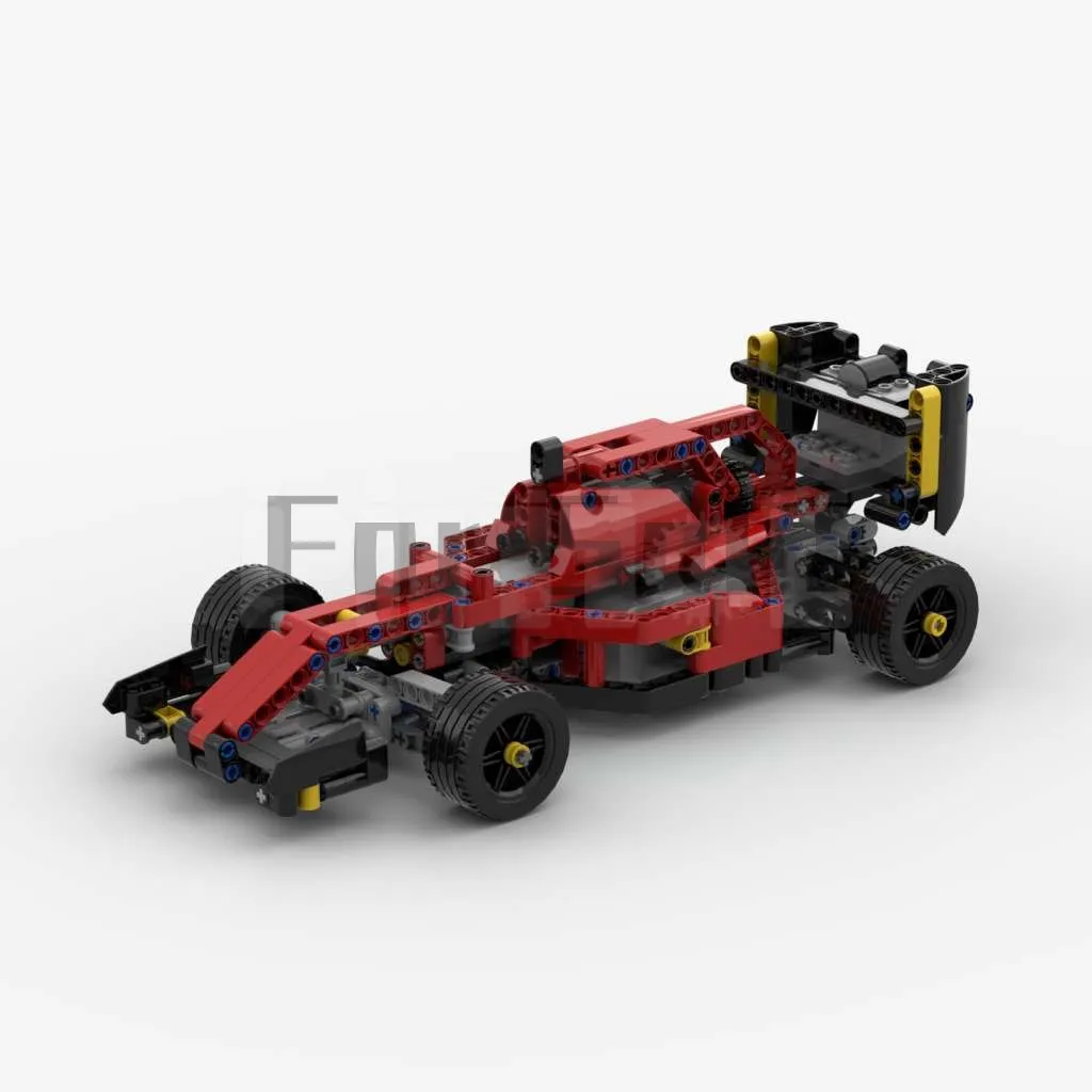 

MOC-6336 F1 1990 PF Race Car by GCopper Building Block Sport RC Electric Toy Puzzle Model For Kids Gift