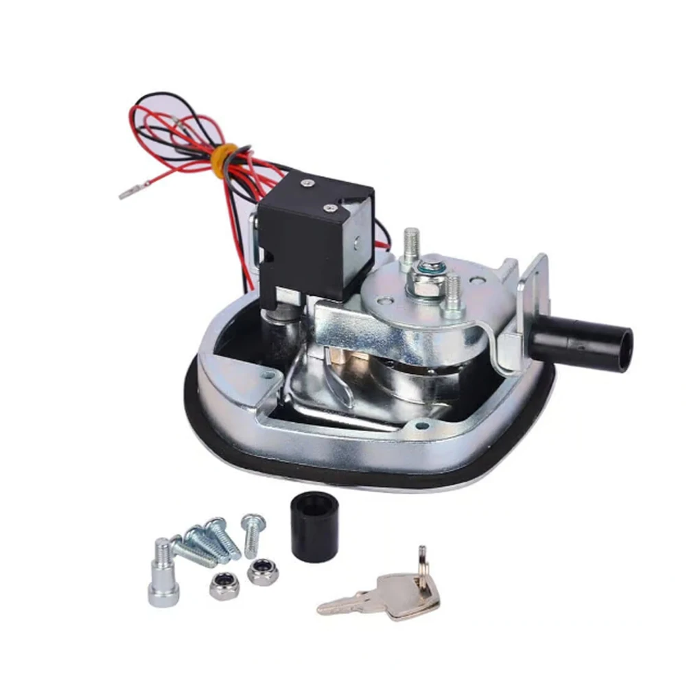 Мощный центральный замок с ручкой китовым хвостом Т-образный Т-образным