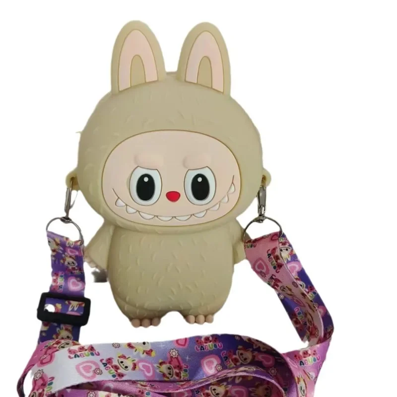 Силиконовая Сумка Через Плечо Labubu Популярный Стильный Кошелек Для Монет Кукол
