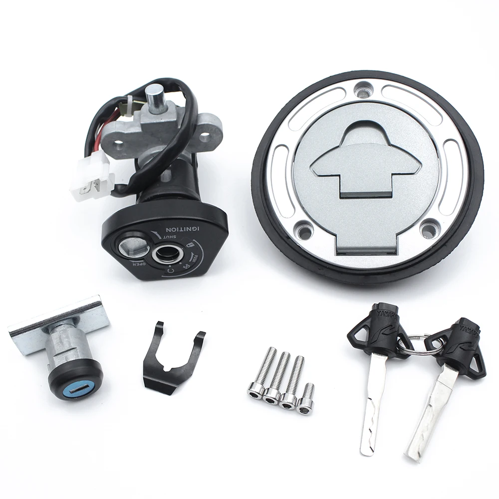 Для Yamaha R15 MT15 MT-15 M-slaz V3 2017-2021 12V комплект ключей зажигания мотоцикла, бензина, крышки топливного бака, блокировки сиденья