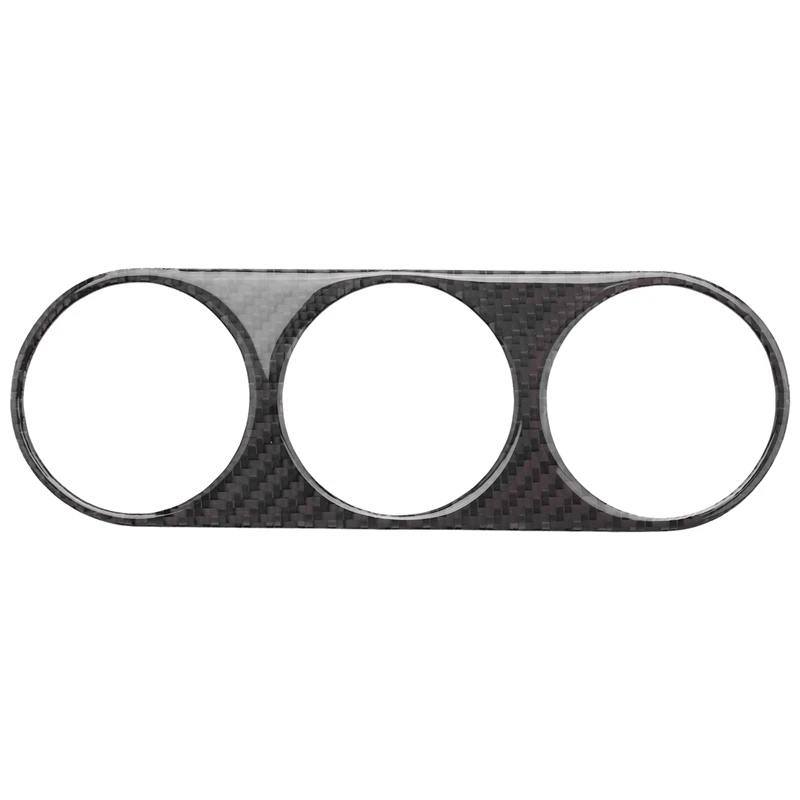 

Car Air Conditioning Control Climate Control Sticker Carbon Fiber Interior Trim For Dodge Challenger 2008 -2014