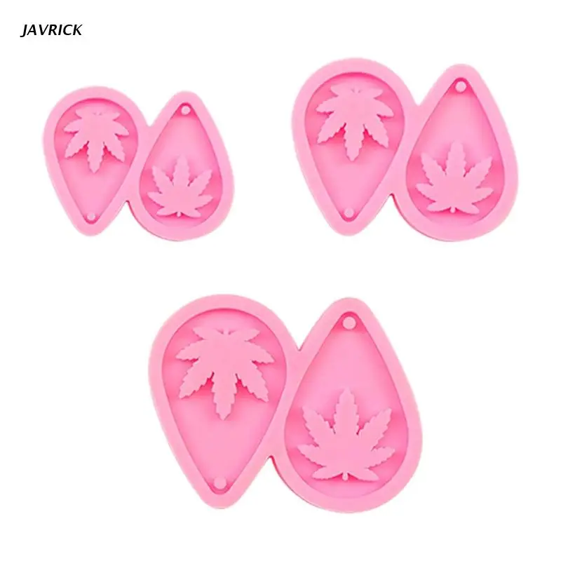 

Silicone Drop Shaped Leaves Mold for Jewelry Earrings Necklace Pendant DIY