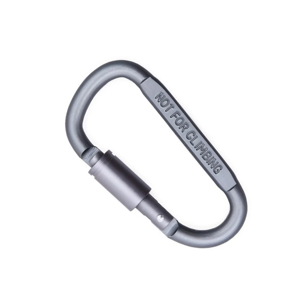 

1PC D-ring Snap Buckle Carabiner Keychain Multifunctional Quick Hanging Buckle High Quality Aluminum Outdoor Durable Parts