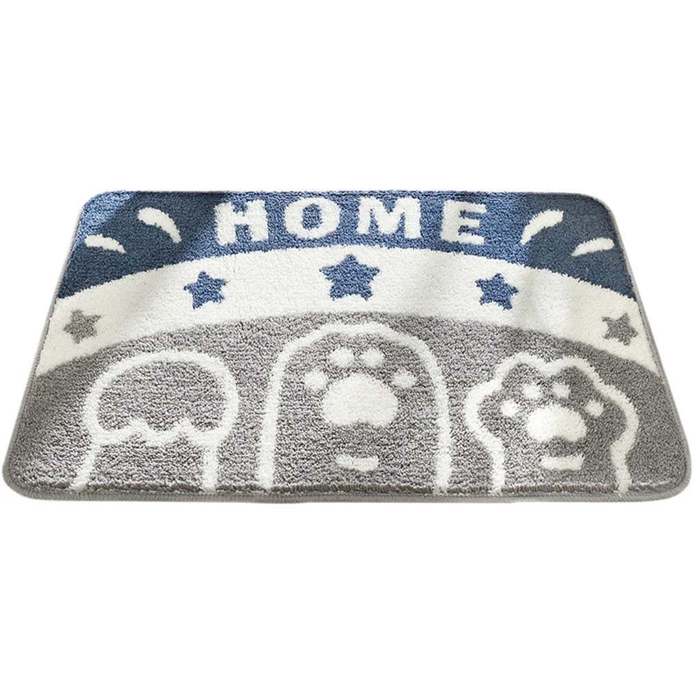 

Cartoon Paw Design Quick-drying Bathroom Absorbent Floor Mat Bathroom Pad