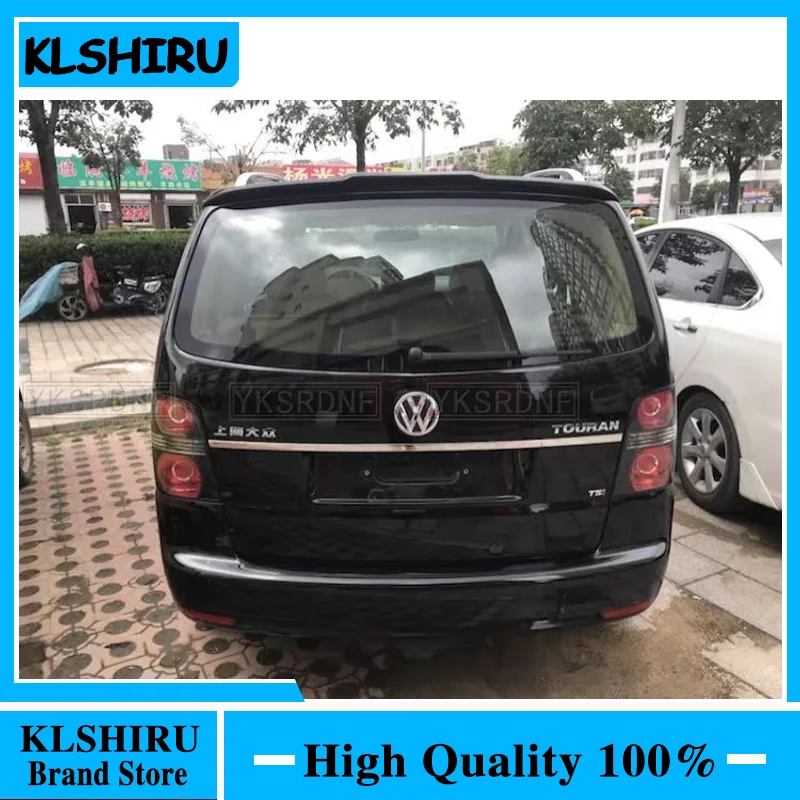 

YKSRDNF для Volkswagen Touran, спойлер 2008-2015, АБС-пластик, неокрашенный цвет, задний спойлер, крыло, крышка багажника, Стайлинг автомобиля