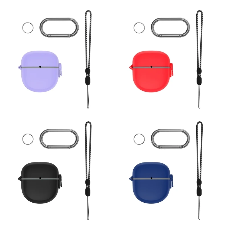 

For Quiet Comfort Earbuds II Headphone Cover Shockproof Anti-scratch Protective Sleeve Washable Housing Dustproof