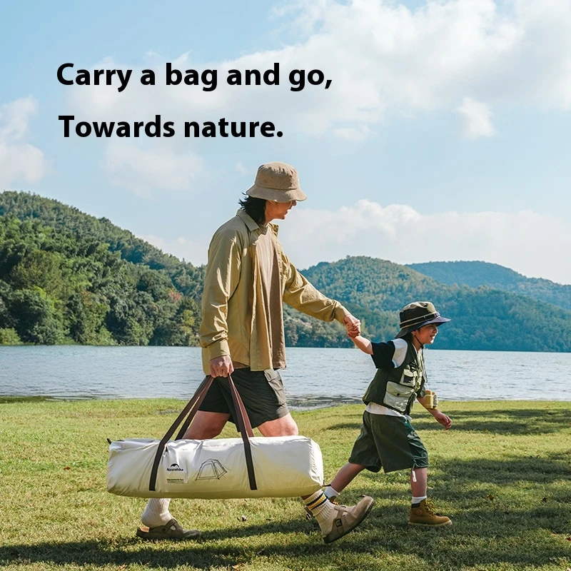 Фото Палатка Naturehike Ango с быстрым раскладыванием, интегрированная, портативная, для пикника и кемпинга, автоматическая, на 3-4 человека №4