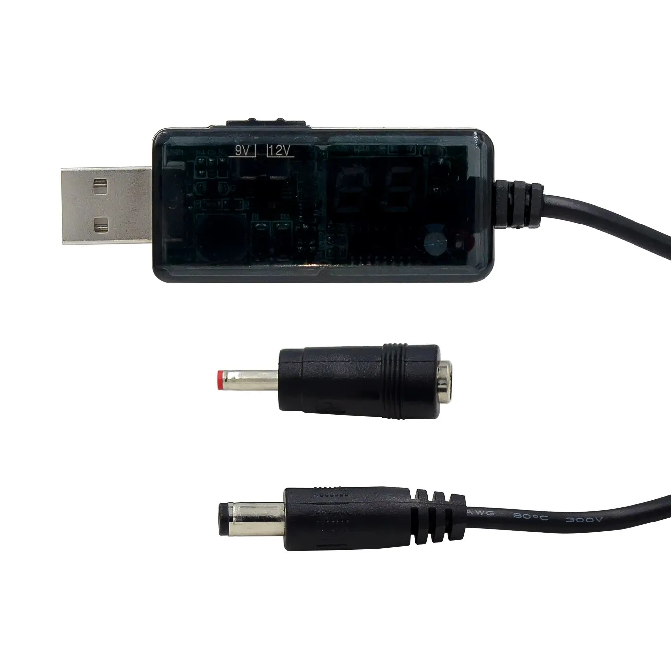 USB Turn DC5.5/3.5mm фрезерный светильник Cat Booster Line 5V 9V12V зарядная линия