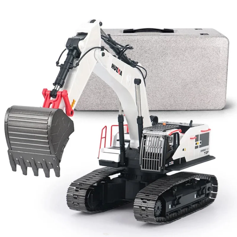 

HUINA 1/14 1594 RC Excavator Truck Collection Cars Electric Heavy Duty Toy Remote Controlled Excavator Car Toys For Boy Adults