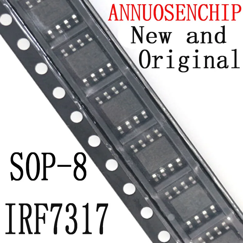 Новые и оригинальные SOP-8 IRF7317TRPBF SOP8 IRF7317TR SOP IRF7317, 10 шт.
