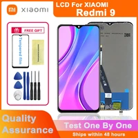original 653 lcd display for xiaomi redmi 9 lcd touch screen digitizer assembly for redmi 9 lcd screen replaceable parts