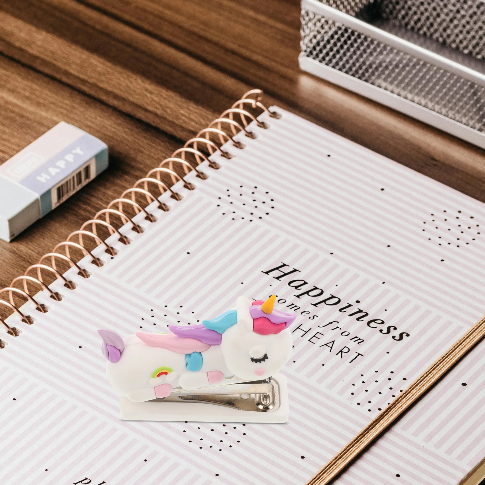 Мини-степлер многоразовый канцелярский стол для учителя милый модный