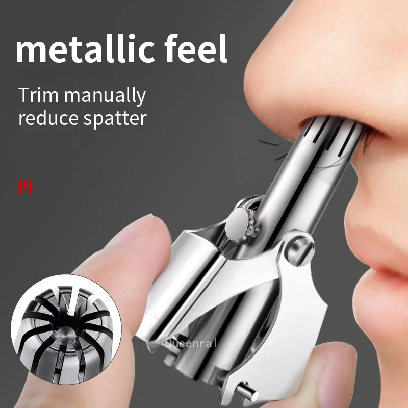 

Sdattor Electric Nose Hair Trimmer Implement Shaver Clipper Men Women Ear Neck Eyebrow Trimmer Shaver Man Clean Trimer Razor Rem