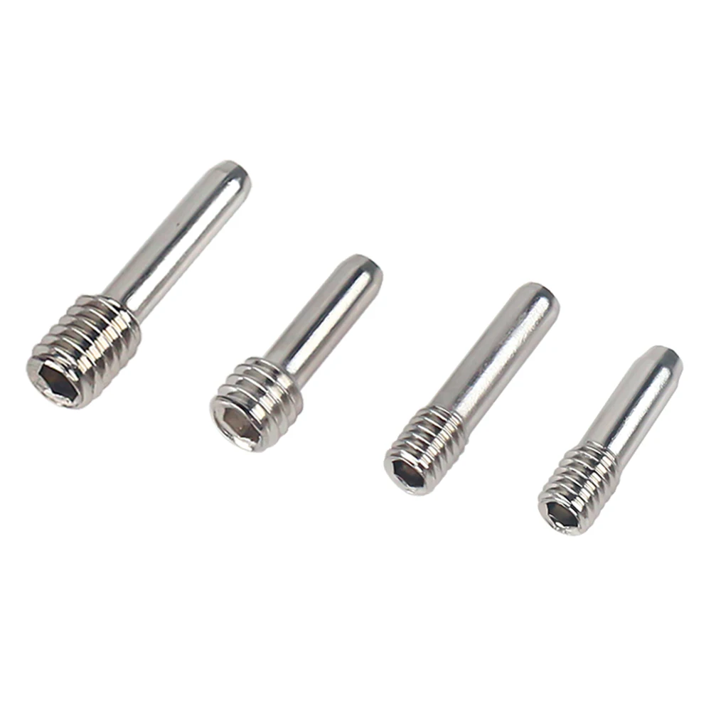 

10Pcs/set Silver Stainless Steel Headless M3 M4 Hexagon Screws for 1/10 RC Crawler Car Parts