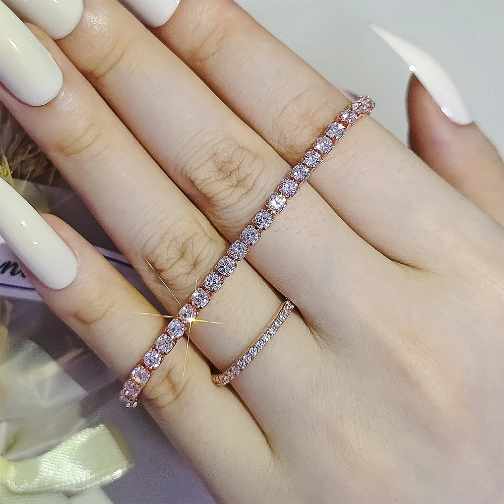

2pcs Per Set 2022 New Luxury Vintage Rose Gold Color Jewelry Sets African for Wedding Women Anniversary Gift J7094-Rose Gold
