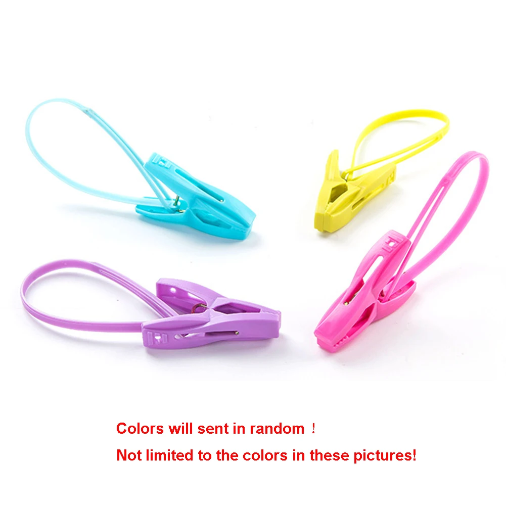 

PP Plastic Clothes Pegs Home Travel Portable Hangers Rack Towel Clothespin Windproof Clothes Clips