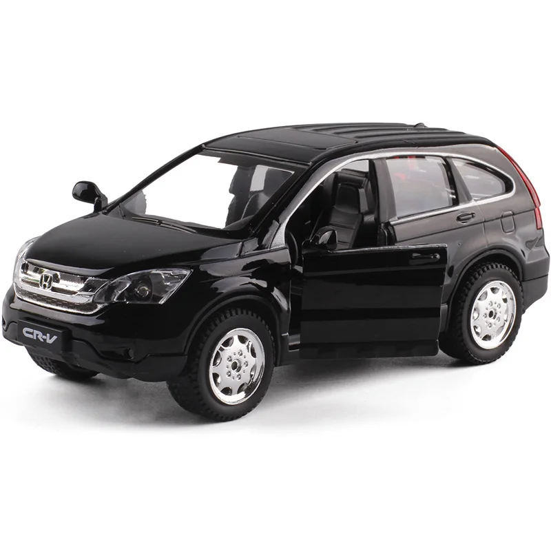 

1:32 Honda CRV SUV Alloy Metal Diecast Cars Model Toy Car Vehicles Pull Back Sound and light For Children Boy Toys gift