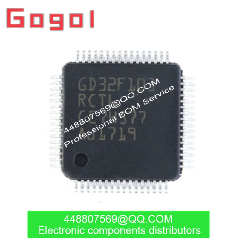 

Оригинальный оригинальный патч GD32F103RCT6 LQFP-48 32-битный микроконтроллер чип IC 100% Новинка 5 шт.