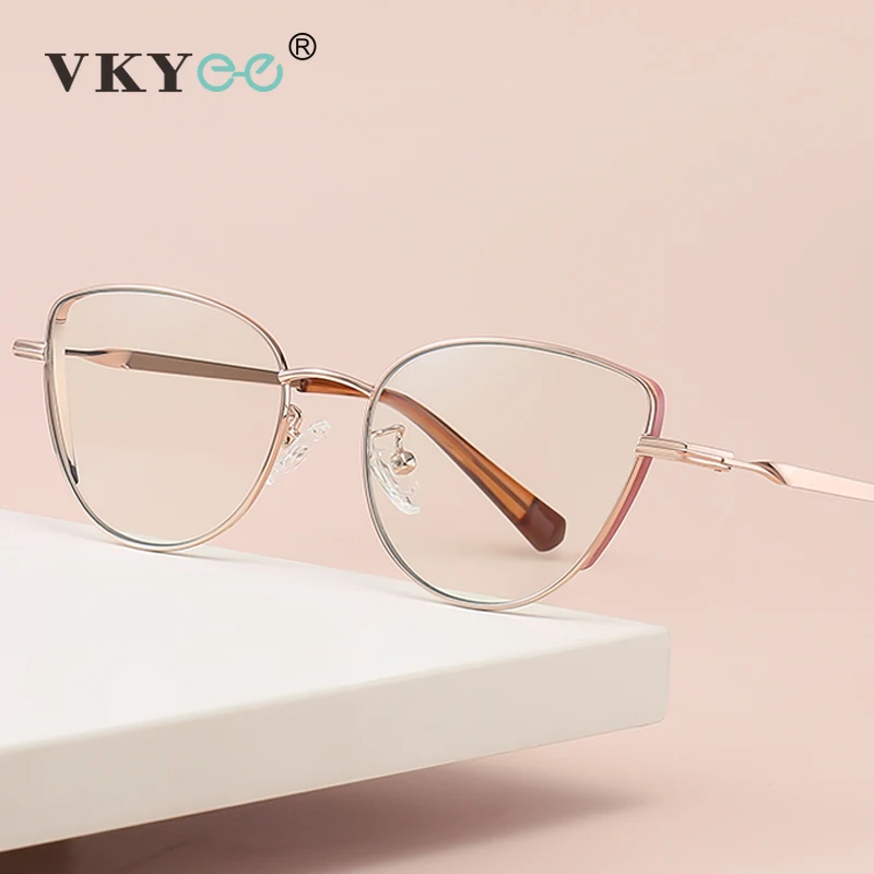 

Vicky новые очки «кошачий глаз» с защитой от синего света женские модные компьютерные оптические очки простые декоративные очки по рецепту