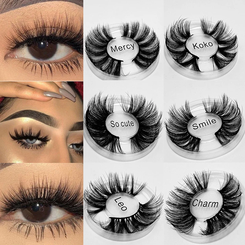

1 Pair Long False Eyelashes Curly Natural Fake Eyelashes Thick Eyelashes Extend Busty Slender Repeated Eyelashes Women Makeup