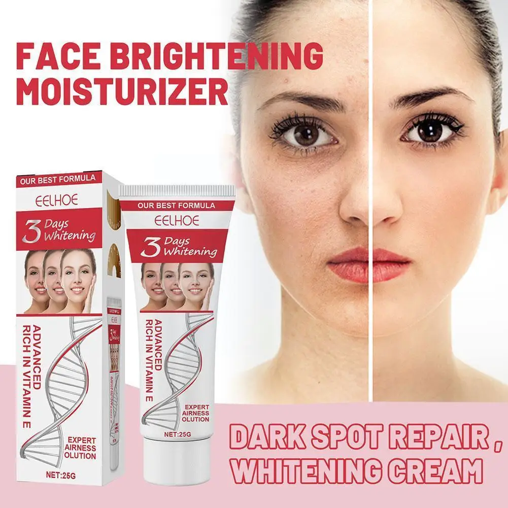 

EELHOE 3 Days Kojic Acid Whitening Moisturizing Face Facial Remove Cream Care Spots Skin Creams Brightening Dark Freckle J2R9