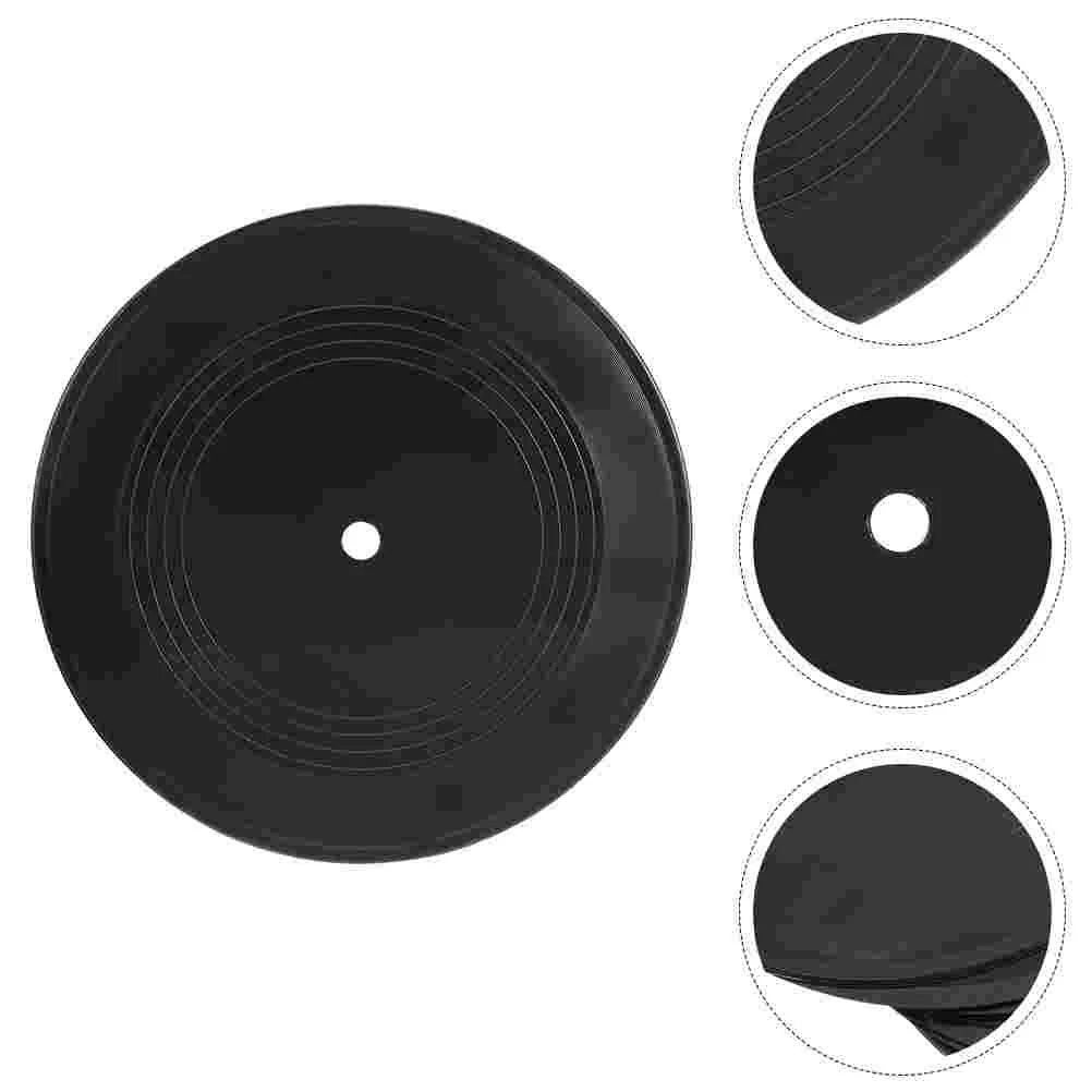 

Records Record Wall Vinyl Decoration Ornament Coastersdecor Gifts Party Fake Blank Decorative Rollrock Coaster Drink Sign