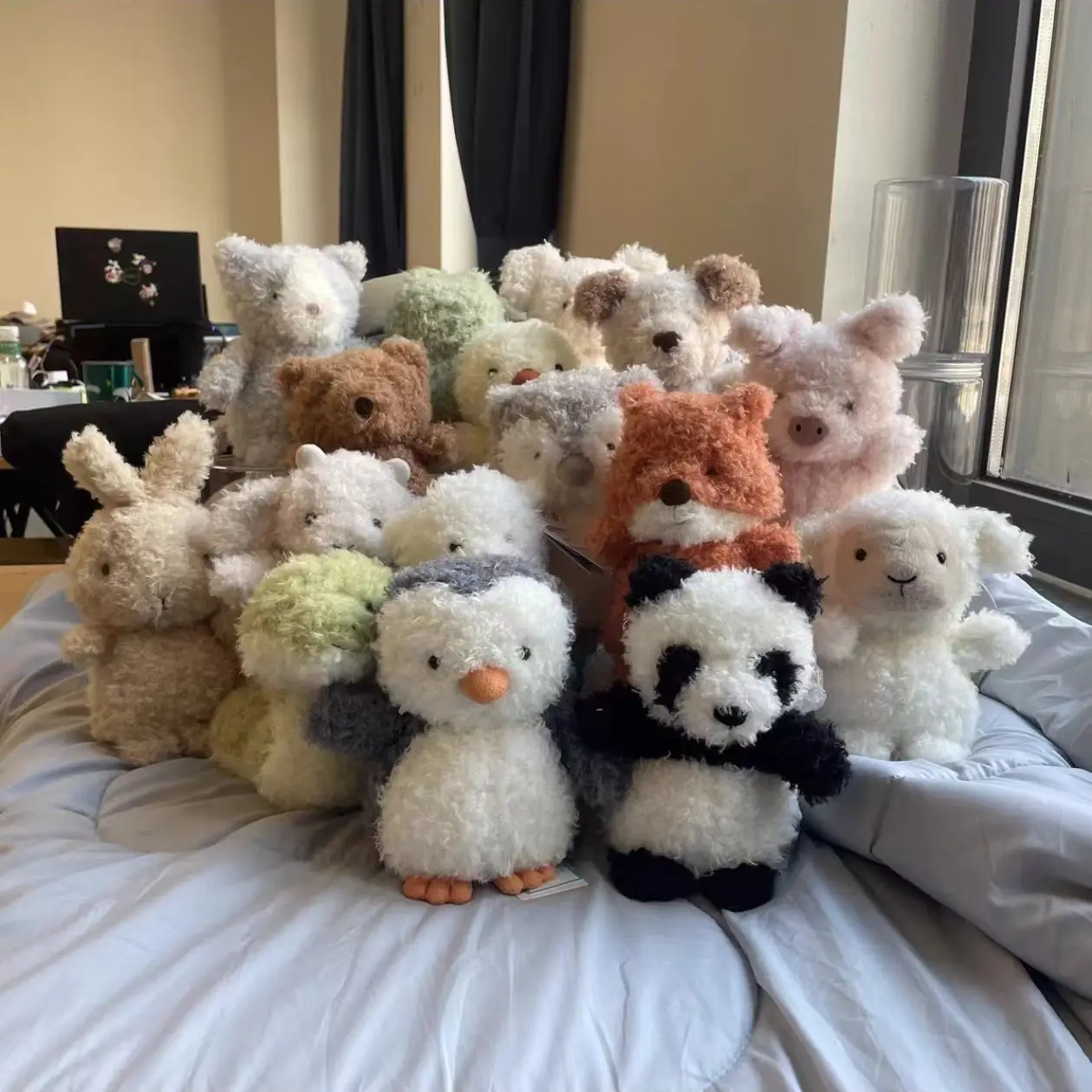 50 г/рулон мягкая имитация Тедди вьющаяся пряжа вязаная плюшевая шерстяная нить