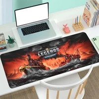 worldof warships legendss mouse pad aircraft carrier battleship game keyboard accessories large xl table pad mouse pad