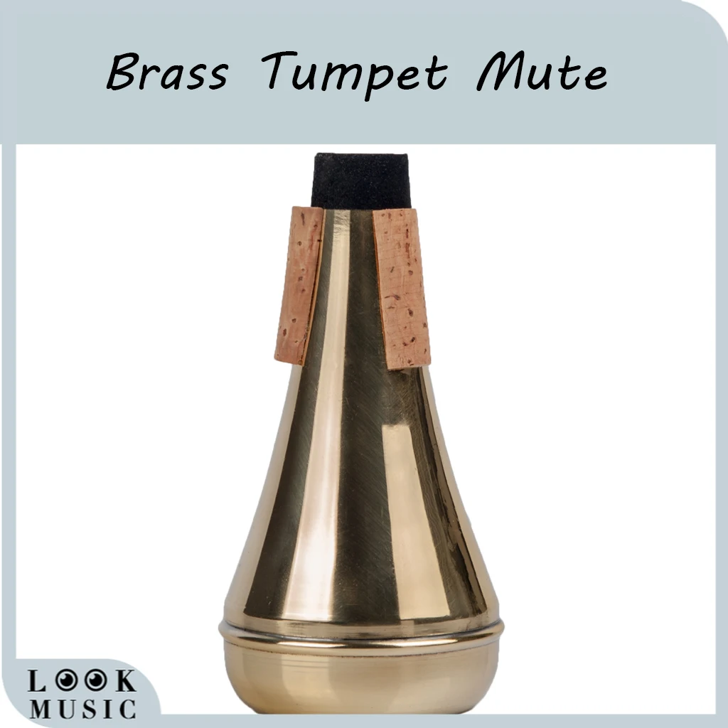 

Труба с защитой от повреждений, пробковый амортизатор, Латунная Труба, бесшумный амортизатор, тромпер, прямой тренировочный, бесшумный, лег...